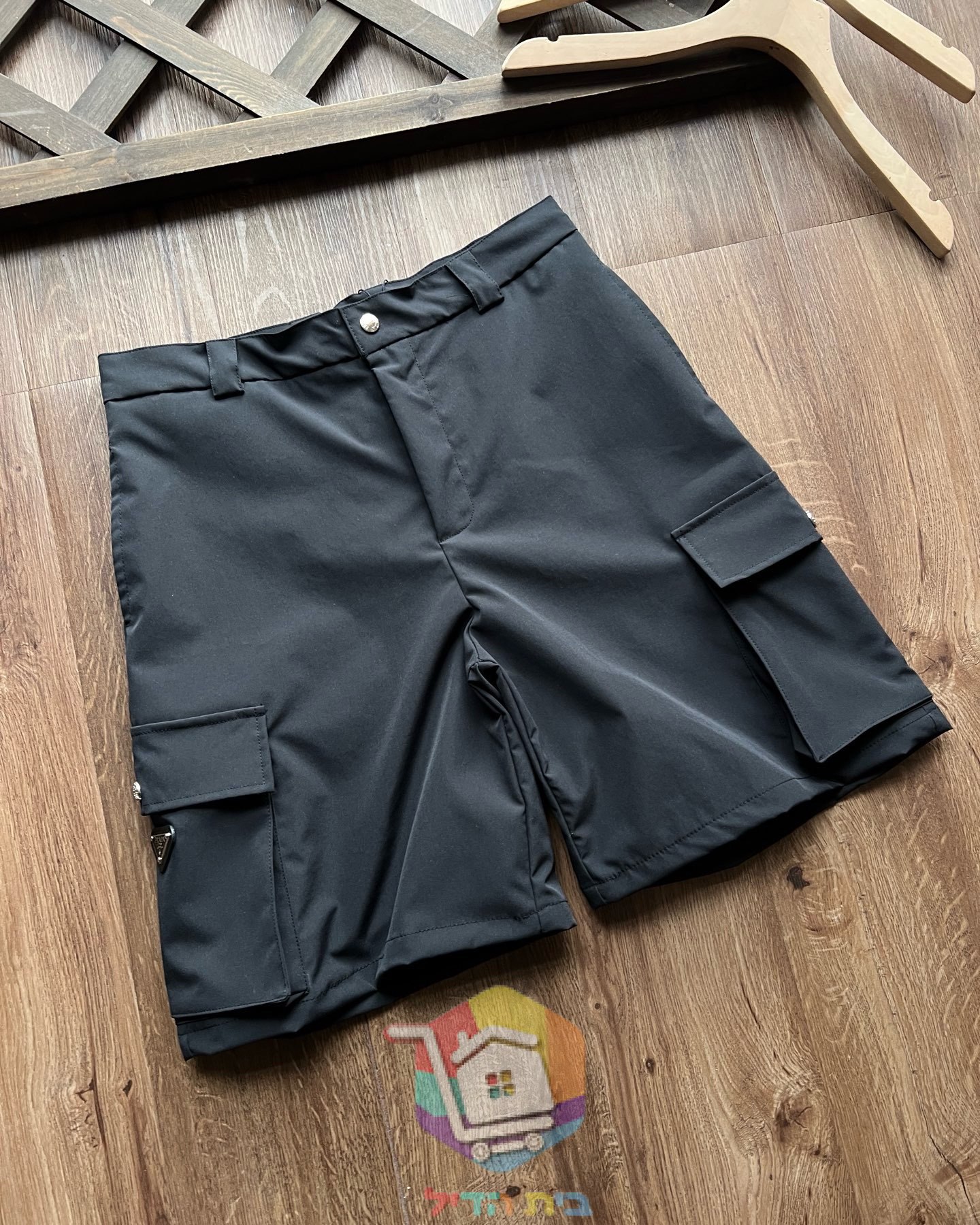 מכנסי קרגו קצרים PRADA ניילון