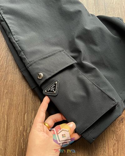 מכנסי קרגו קצרים PRADA ניילון 4