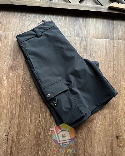 מכנסי קרגו קצרים PRADA ניילון 8