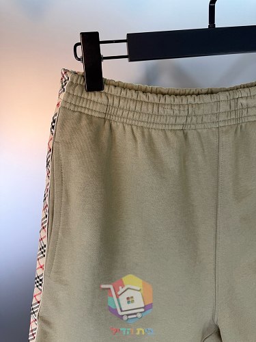 מכנסיים קצרים Burberry עם צד משובץ 5