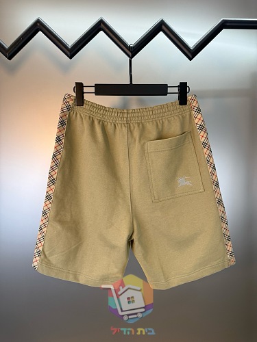 מכנסיים קצרים Burberry עם צד משובץ 8