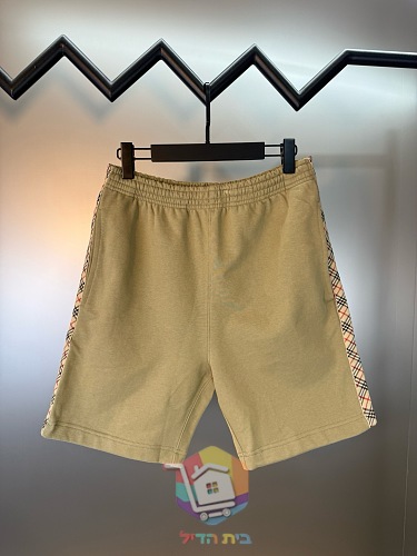 מכנסיים קצרים Burberry עם צד משובץ 9