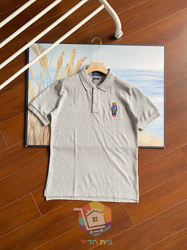 חולצת פולו Ralph Lauren עם דוב רקום 5