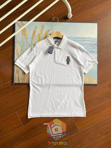 חולצת פולו Ralph Lauren עם דוב רקום 7
