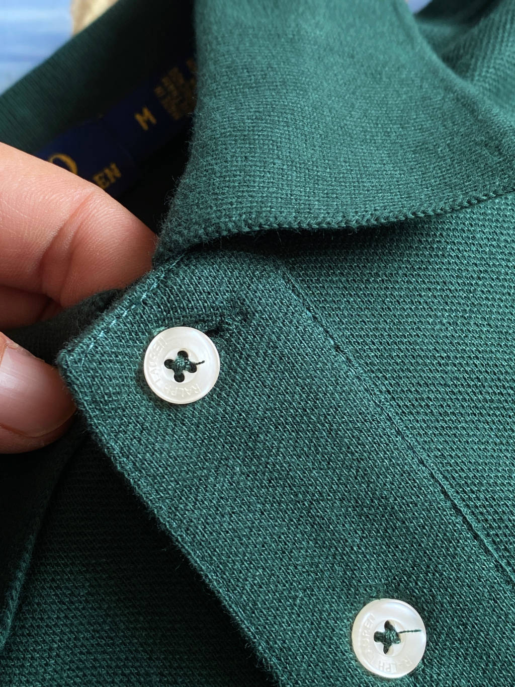 חולצת פולו Ralph Lauren עם פוני רקום