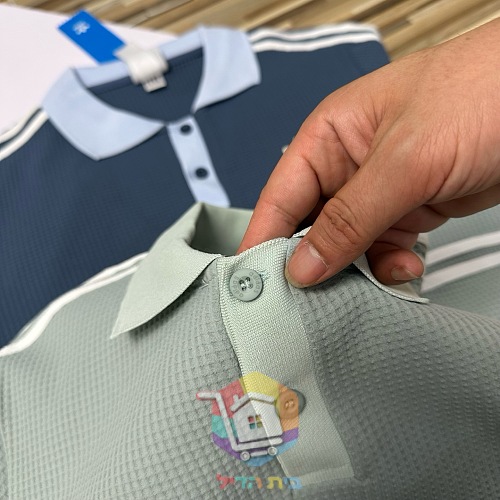 חולצת פולו adidas בסריגת ואפל 18