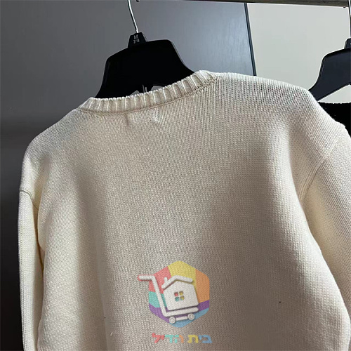 סוודר Ralph Lauren לנשים עם סמל רקום 3