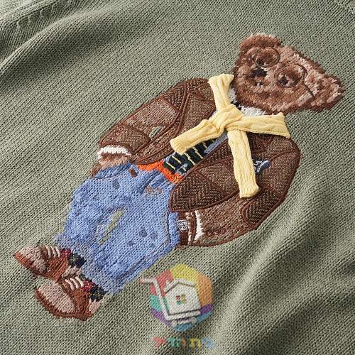 סוודר Ralph Lauren עם דוב פולו 6