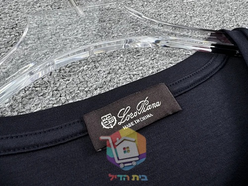 חולצת Loro Piana כותנת Sea Island ממורסרת 35